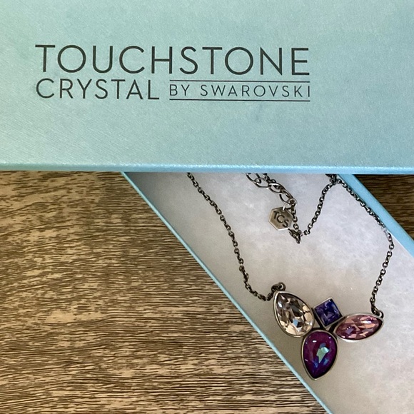 BNIB Reitired Touchstone Crystal by Swarovski, Mulled Necklace - Picture 4 of 7